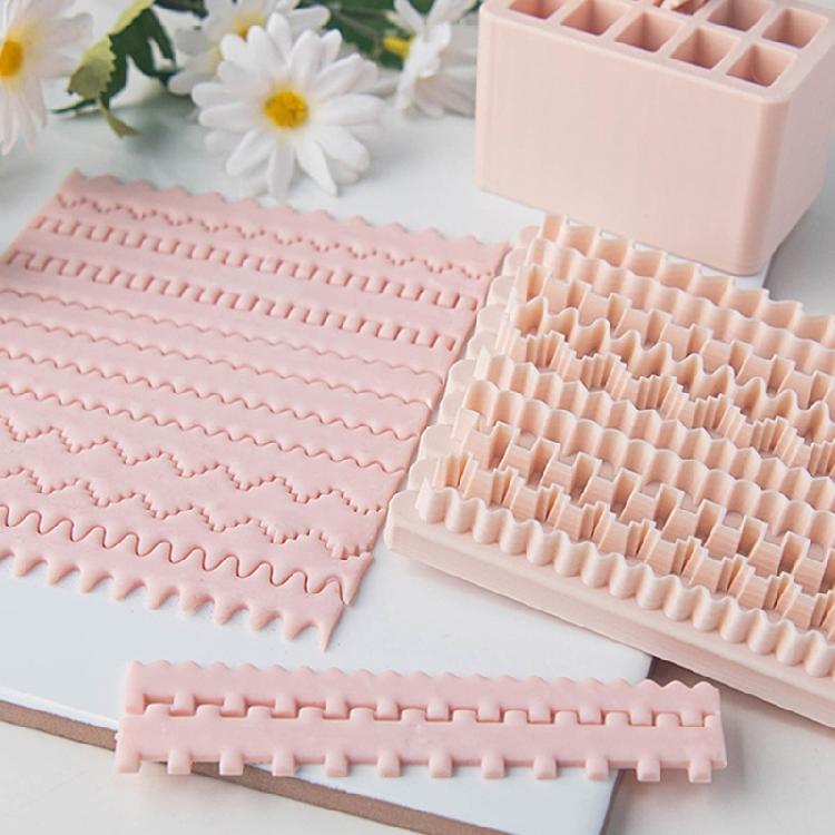 Artistic Polymer Clay Mould Set 10 Geometric Shape For Crafting Earrings And Decorations