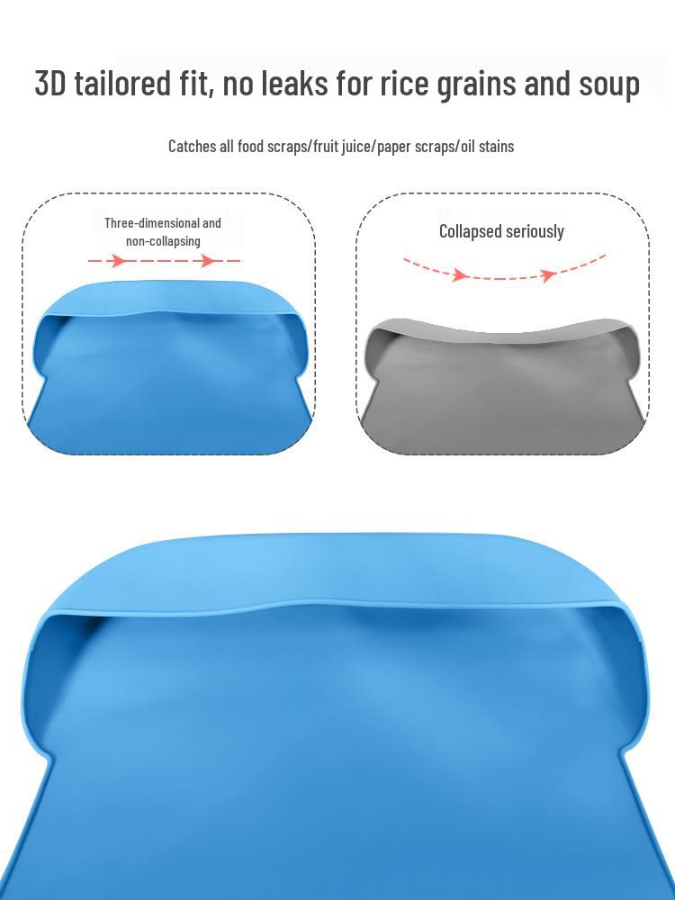 Waterproof Silicone Bib for Adults: Ideal for Elderly Mealtime