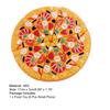 Pretend Play Toy Fake Pizza Toy Cuttable Kitchen Food Toy for Childrens Chef Role Playing Game