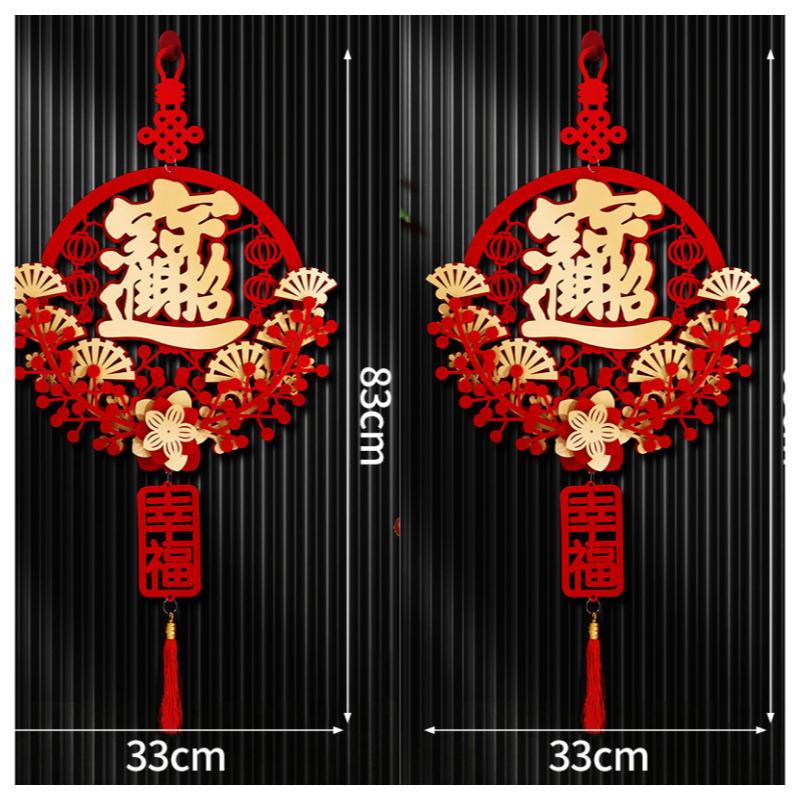 Chinese New Year Couplets Chinese New Year Decorations  Year Of The Horse Lunar New Year Wall Hanging Ornament
