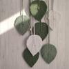 Cotton Rope Leaf Macrame Wall Hanging Boho Style Bohemian Wall Decoration  Home Wedding Decor