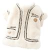 luxury Dog Clothes Autumn Winter Thick Cat Princess Cotton Sweater Coat Cat Pomeranian Schnauzer Puppy Costume Yorkshire Pugs 5