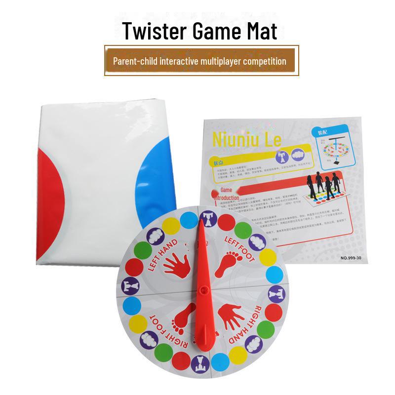 Parent-Child Interactive Twister Game for Indoor and Outdoor Fun