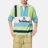 Timberland Tokyo Design Collective Rugby Comfortable Letter Pullover Short Sleeve Polo Shirt Unisex polo shirts Dark-Green A6J9Y-A2S