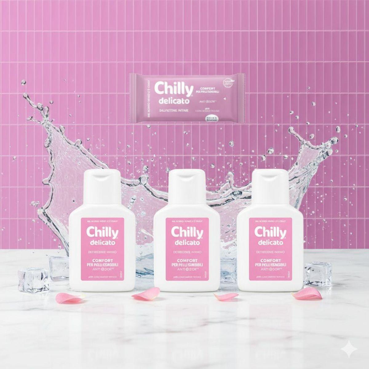 Soft Weekend (3 x Chili Delicato Gel Type 50ml + 1 x Delicato Tissue 65g)