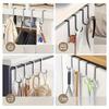Heavy Duty Double S-Shaped Hooks | Easy-Install Rust-Resistant Polished Wall Hooks for Kitchen & Living Room, Multi-Purpose Home Storage Solution