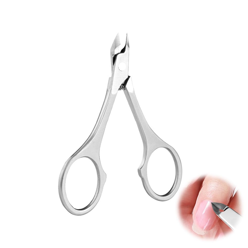 

Nail for ingrown hangnail ideal for stainless clippers, nippers, toenails, trimmers, non-slip, thick/deformed/ingrown nails, high-hardness steel. серебряный