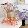 Maintenance Free Flowers Artificial Cosmos Flowers Long Stem Faux Fake Realistic Home Decoration Plants for Dining Table Centerpieces Wedding