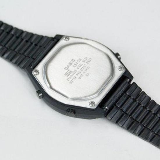 Casio Standard Digital Watch Black with Inverted LCD B640WB-1BJF Standard,