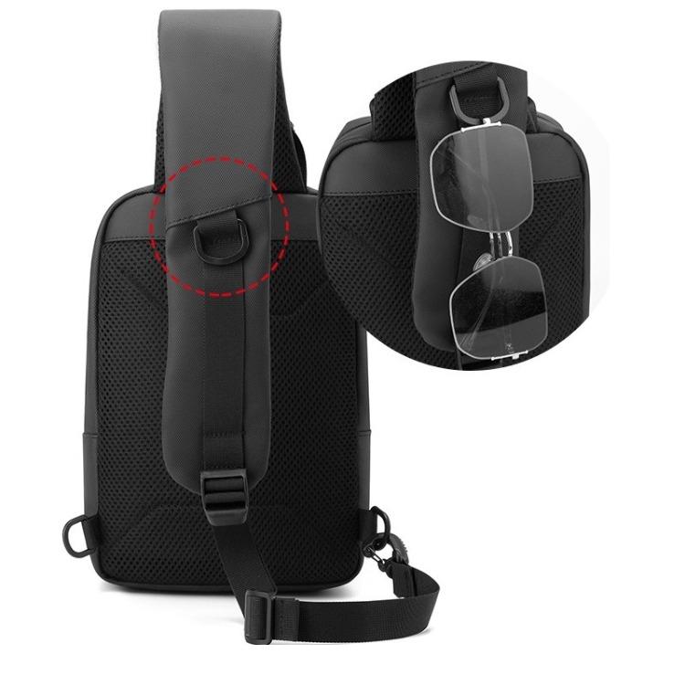 Men’s Sling Bag Large Capacity Minimalist Crossbody Shoulder Bag