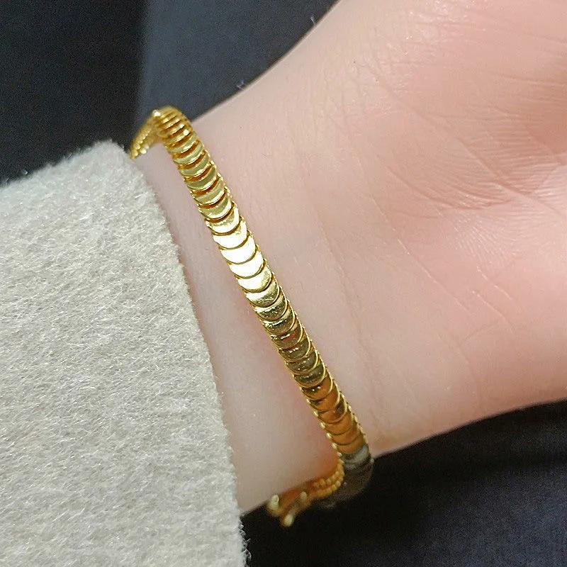 Roman Numerals Bracelet for Women Stainless Steel Jewelry Accessories Luxury Bracelet Women Fashion