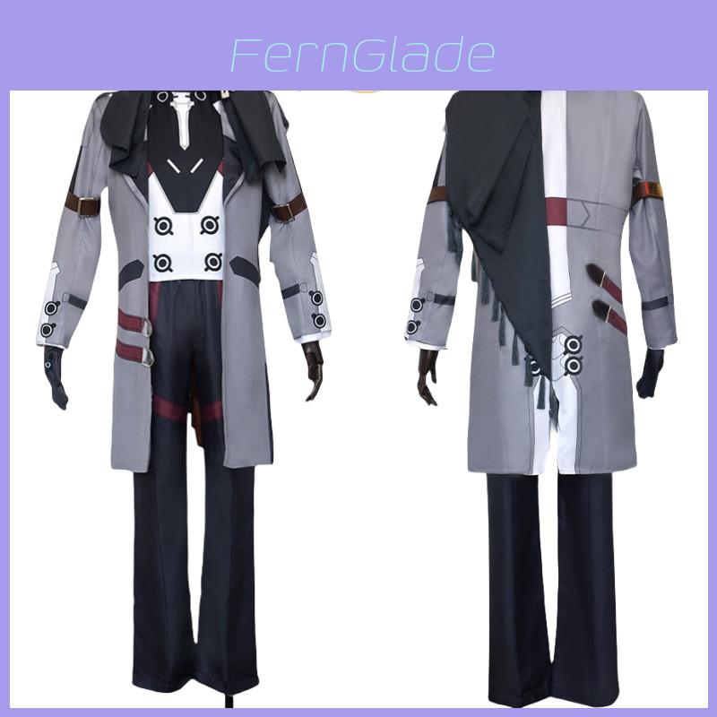 Benghuai Xingqiong Railway Walter Yang Cosplay Costume For Men Polyester Material Spring 2023