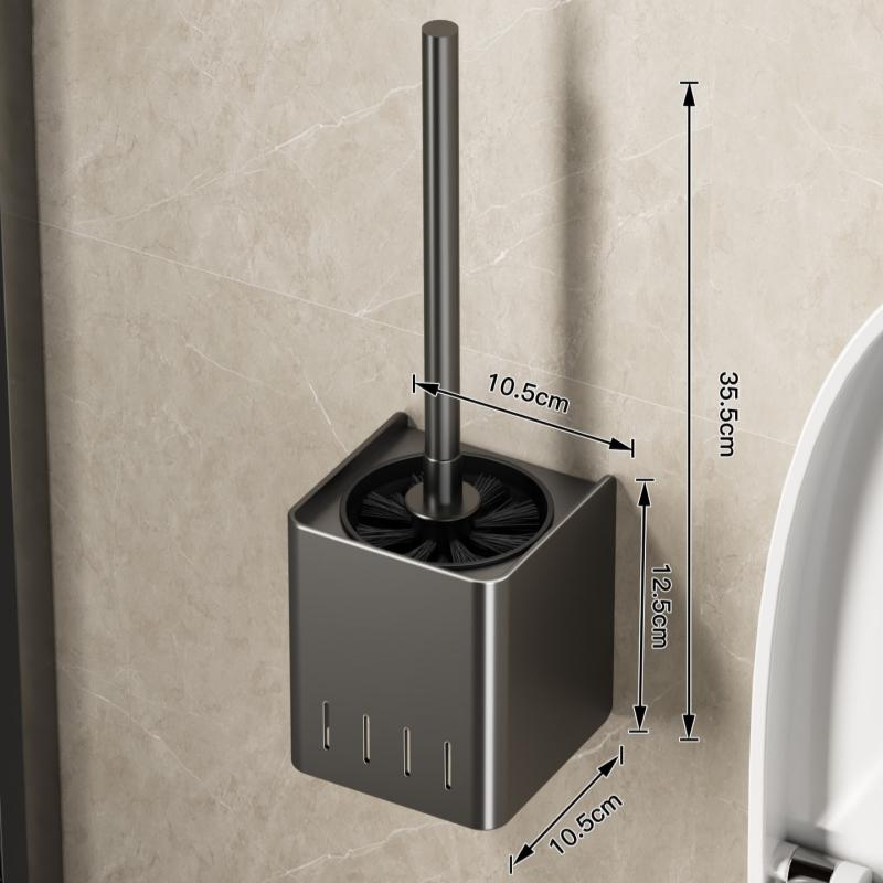 Stainless Toilet Brush Cleaning Brush For Toilet Wall Hanging Floor Household Cleaning Tools Bathroom Accessories Set