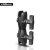 Desert Off-Road Anti-Shake Tablet Mount for 1.5-Inch Ball Head, 16cm Double Joint Rod