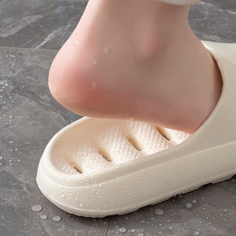 Unisex Non-Slip Quick-Drying Bathroom Shower Sandals with Thick Soles