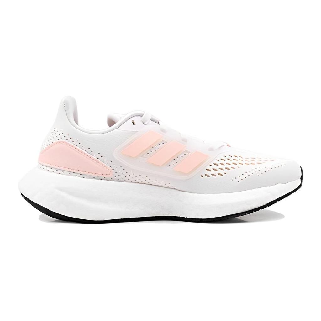 Adidas Pureboost 22 Low Top Kids Running Shoes Kids Running Shoes Pink White IF5549