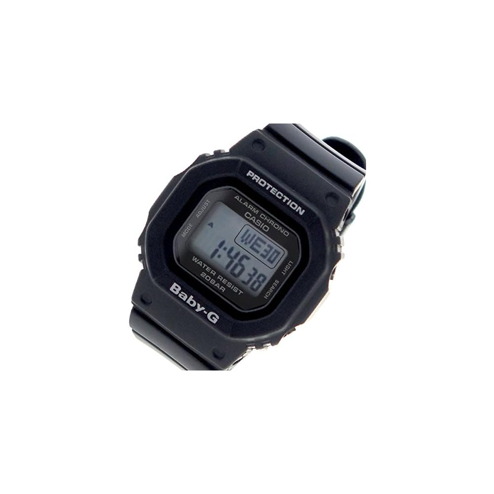 Casio Baby-G BGD-560-1 Women s Digital Square Watch Black Resin Band Waterproof