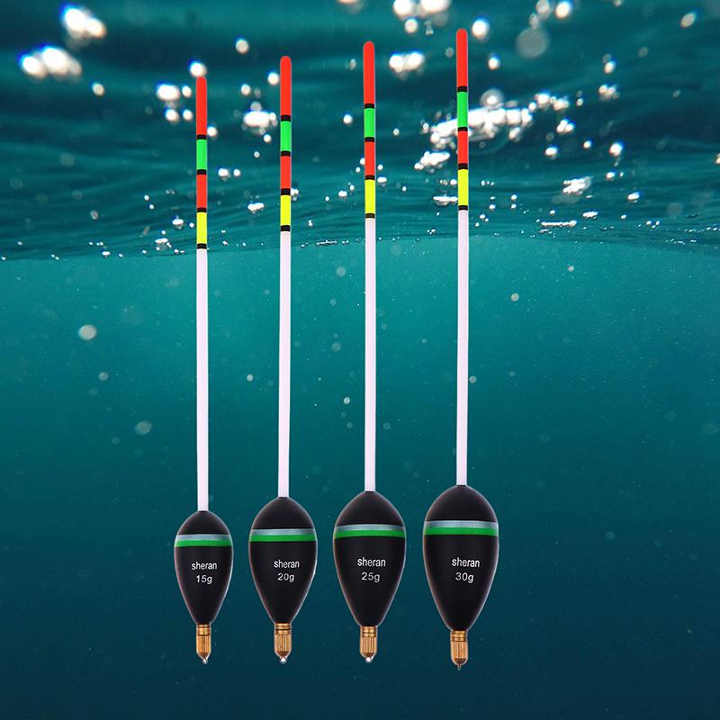 Fishing Float Carp Tackle 15G 20G 25G 30G Fishing Floats Fir Wood Fishing Float Bobber Professional Fishing Tackle Tool