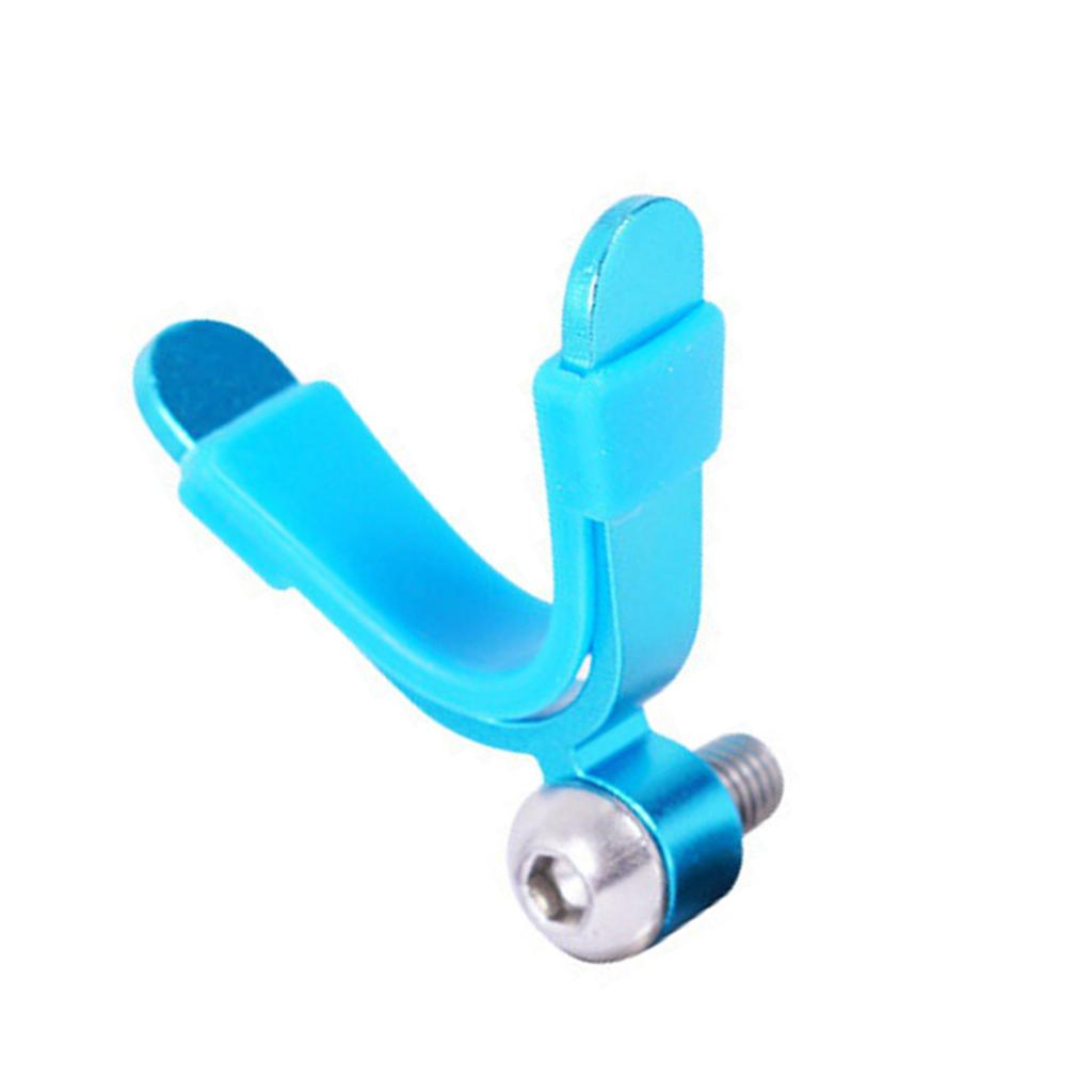 Angelrutenhalter Ständerkopf V-förmig Angelpodeste Rutenhalterkopf 8mm Gewinde Universal Aluminium Rutenhalterkopf