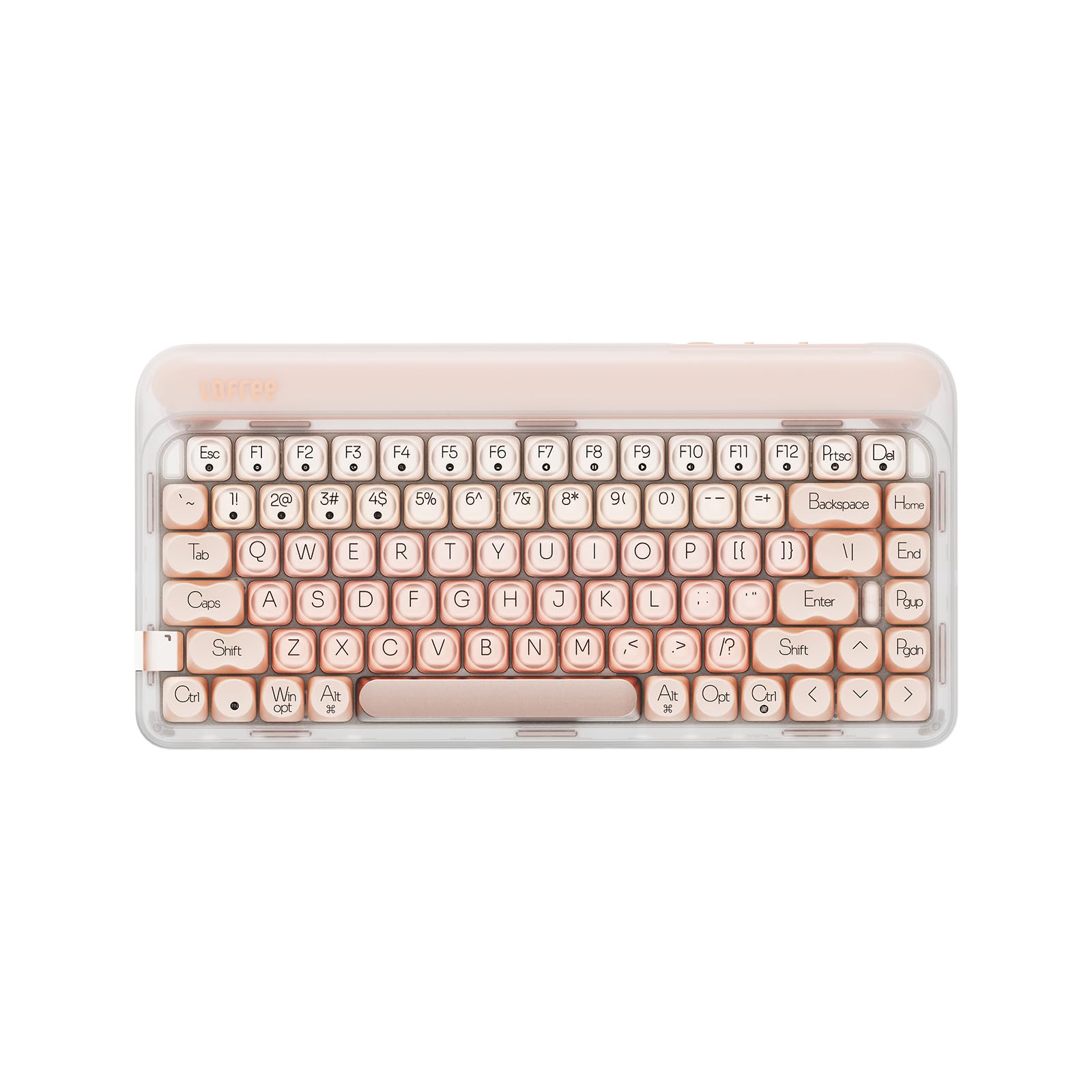 

LOFREE DOT Foundation Mechanical Rechargeable Keyboard with 3 Connection Certified for Technical Keyboard, Hot-Swap Methods, Compliance.