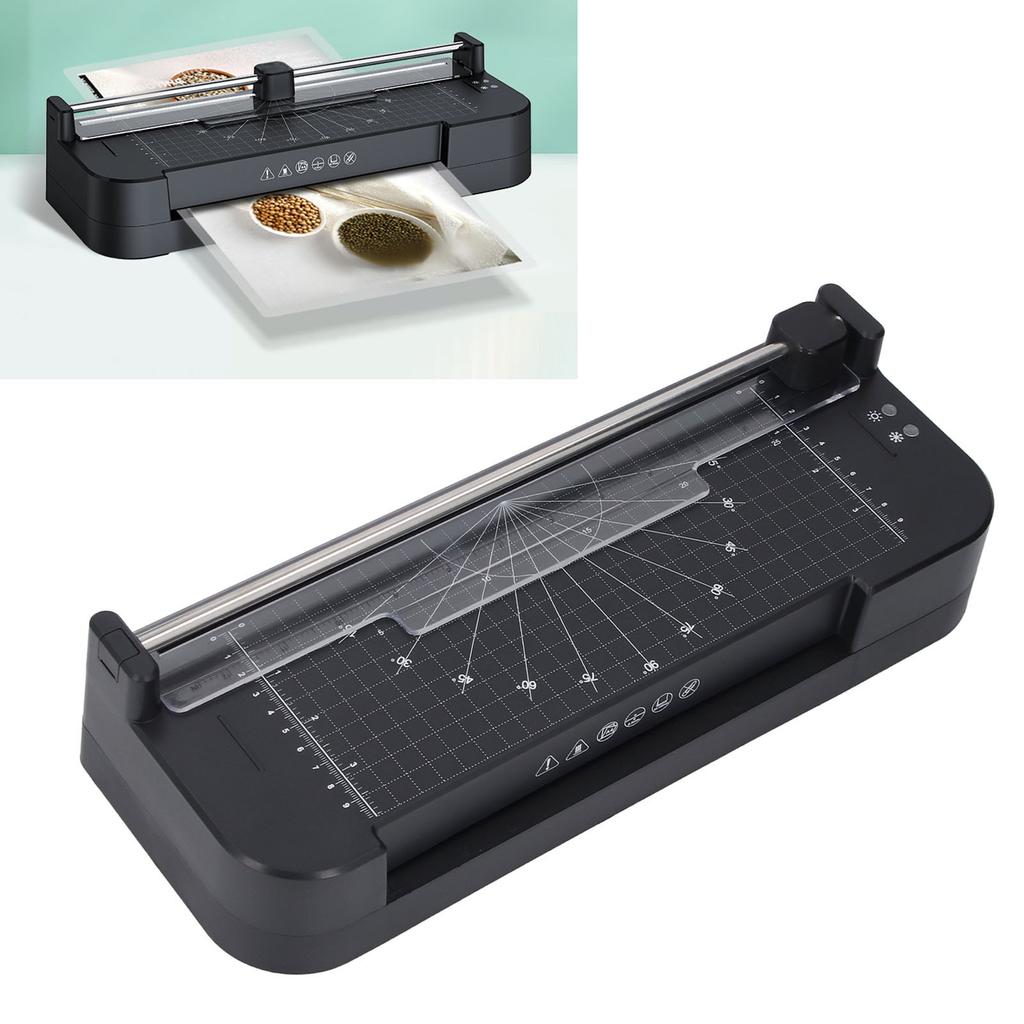 Laminator Machine A4 To 3 Inch 320mm/min Cold Thermal Paper Card Lamination Machine with Paper Cutte