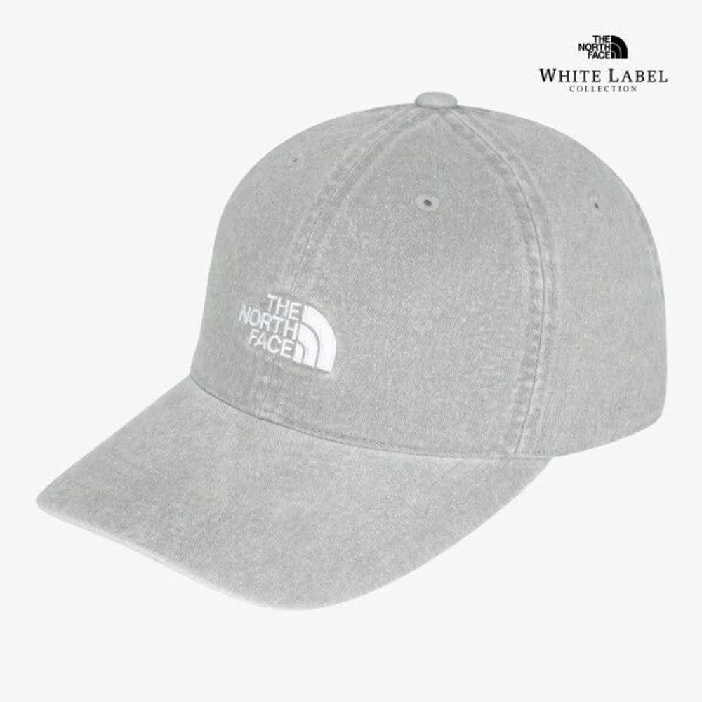 [The North Face] White Label Logo Ball Cap GRAY NE3CS00L GRAY