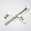 Thickened Stainless Steel Door Bolt Latch Security Door Bolt Latch Buckle Window Safety Lock Large Latch Home Decoration