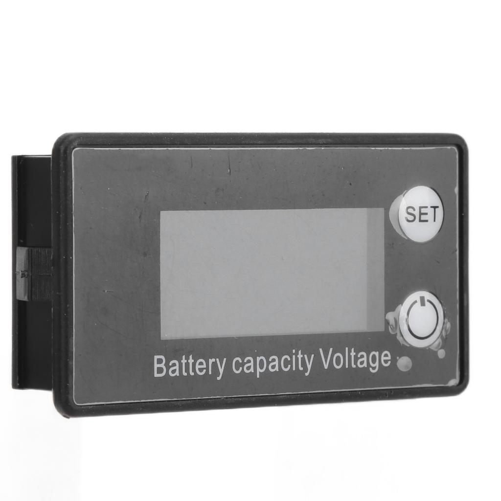 LCD-Farbdisplay DC-Voltmeter Tragbarer Batteriekapazitätstester für Elektromobil DC8‑100V
