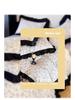 Fashion Soft Cotton Warm Black Lace Four-piece Bedding Set - New Style