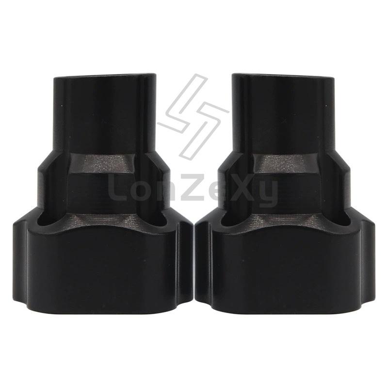 Metal Axle Housing Sleeve Steering Knuckle Links Mid Gearbox Gear Base CVD for RC Car 1/8 Losi LMT Monster Truck Upgrade Parts