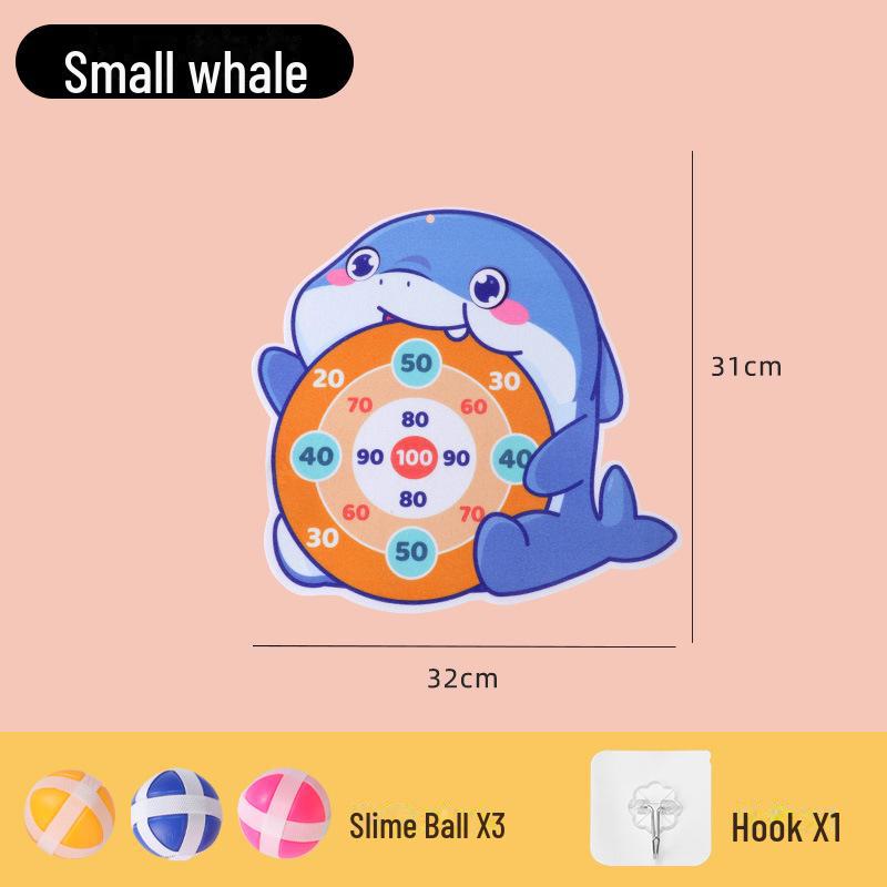 Kids' Indoor/Outdoor Sticky Ball Throw Target for Parent-Child Play