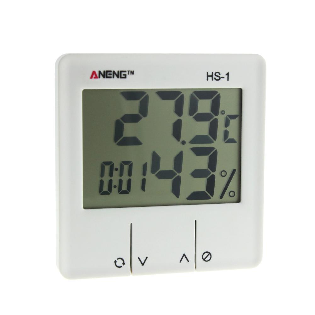 Buy ANENG HS1 Digital LCD Weather Station Thermometer Hygrometer