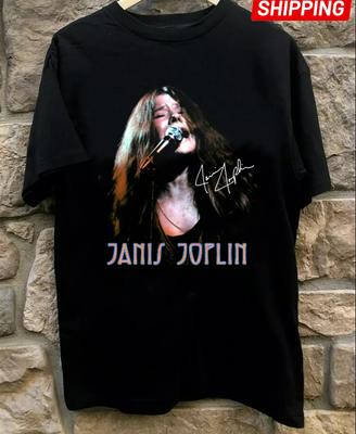 Nuovo Popolare Janis Joplin Cantante Regalo Per Fan T-shirt taglia S-4XL