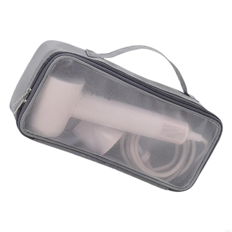 Lightweight Nylon Protector Sleeve For Blow Dryer Flat Irons Heat Resistant Interior Secure Zippered Closure Holder HX6C