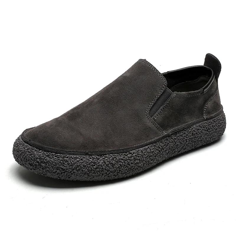High Quality Classic Men Loafers Men Casual Stylish Mens Lightweight Slip On Shoes Men Round Toe Comfy Abiye Flat Shoes
