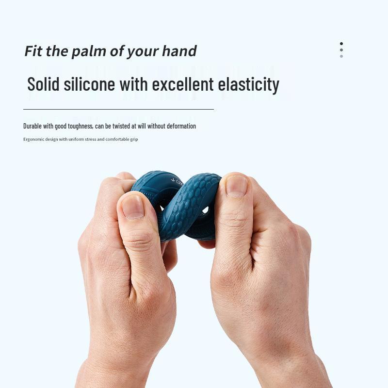 Silicone Dual Resistance Grip Ring for Hand Strengthening and Rehab
