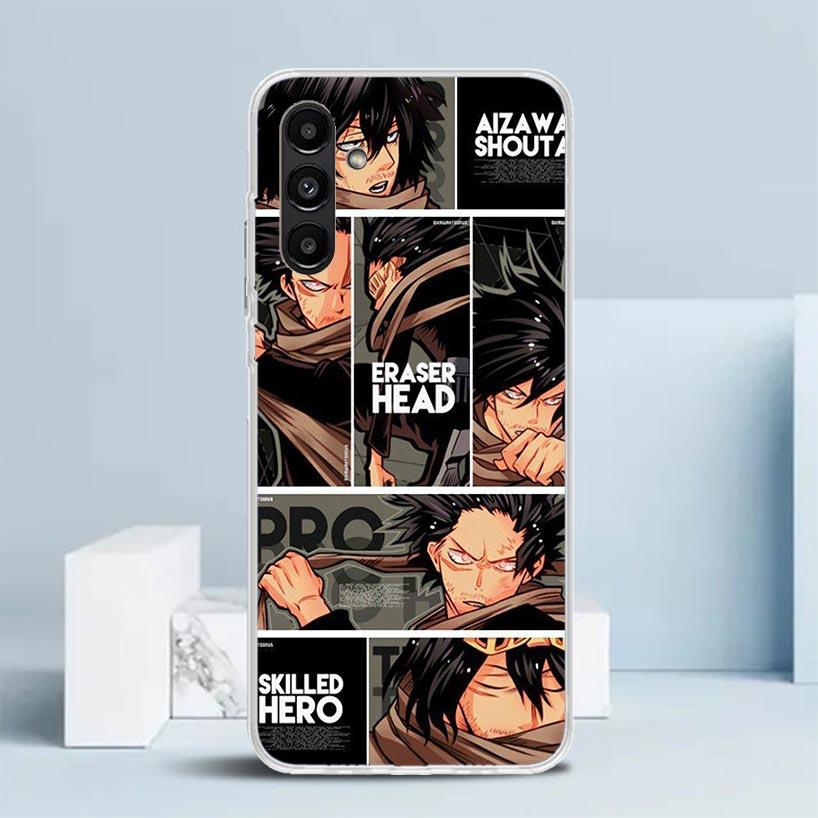 My Hero Aizawa Shouta Phone Case For Samsung Galaxy A17 A37 A57 A16 A15 A14 A13 A56 A55 A54 A53 A36 A35 A34 A33 A26 A25 A24 A23