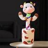 Electric Dancing Electric Dancing Music Plush Toy Cute Rabbit Rose Twisted Ass Pets Doll Stuffed Animal Kids Gifts