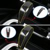 Real Carbon Fiber Center Console Gear Shift Knob Decor Cover for Porsche Cayenne 2004-2007 Interior Protective Trim
