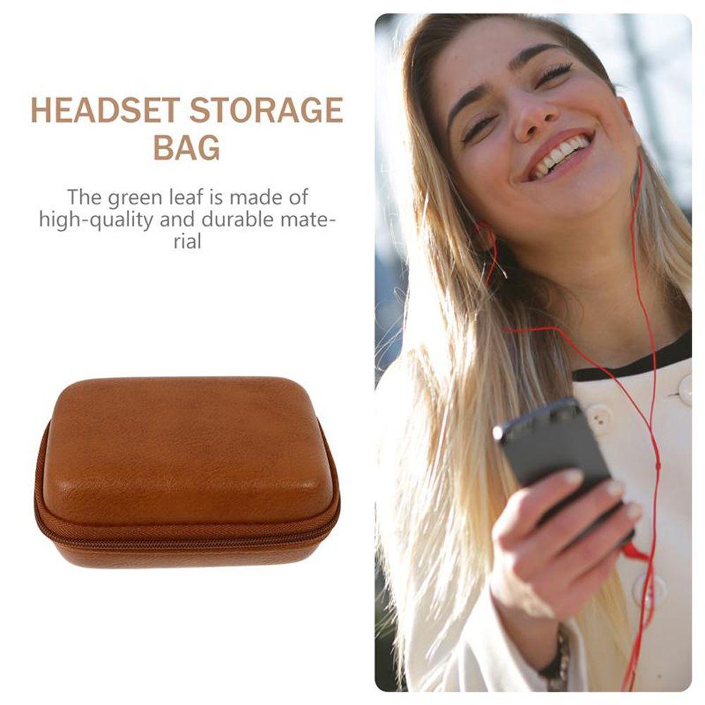 Case Protective Sleeve Earphone Storage Bag Data Cable Bag USB Data Cable Organizer Zipper Hard Box