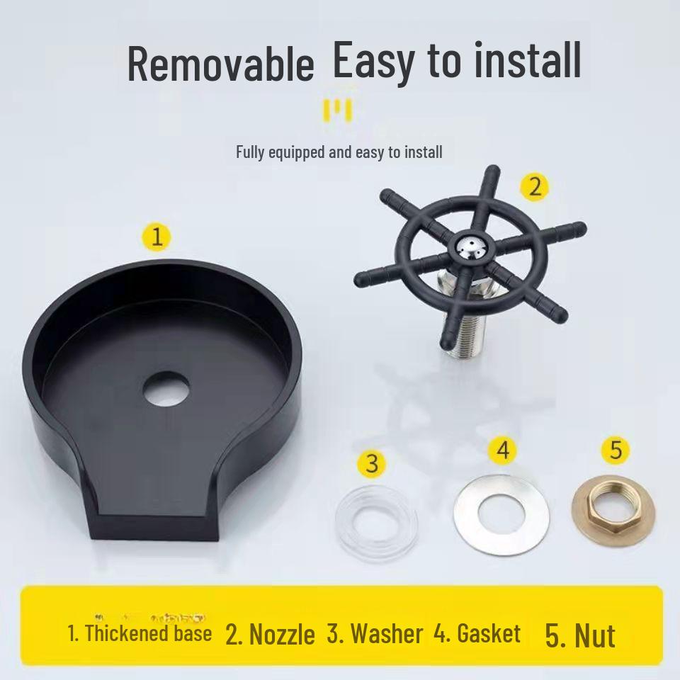 High-Pressure Sink Cup Washer for Automatic Cleaning in Cafés and Bars