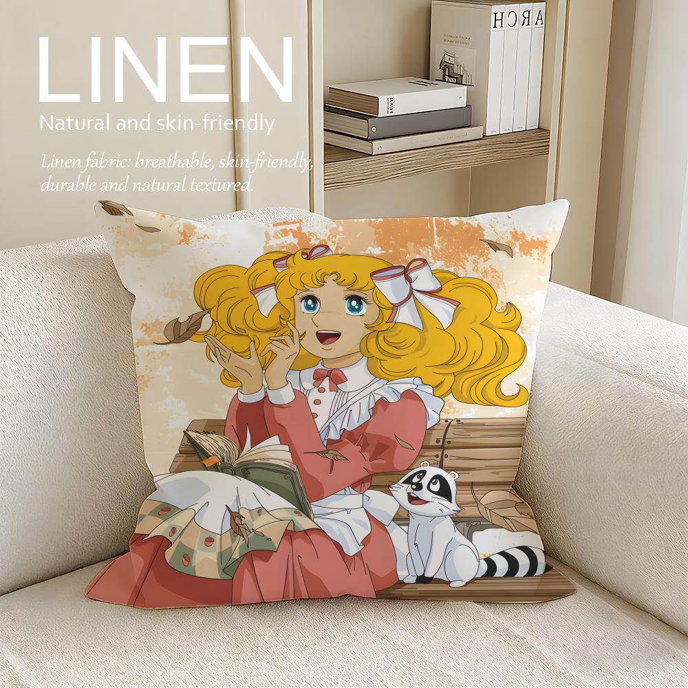 Classic Candy Candy Cushion Cover Pillowcase Set Pcs X X Breathable Washable Sofa Cushion Cover