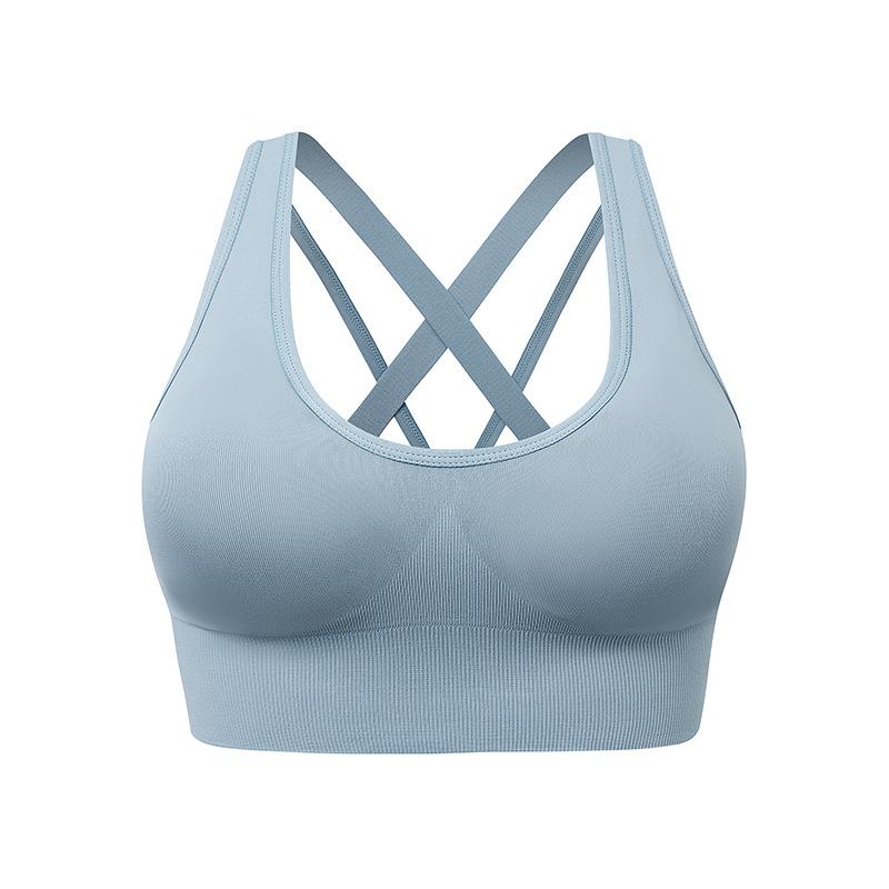 Women Shockproof Beautiful Back Sports Bra With Removable Pads For Running Fitness Yoga