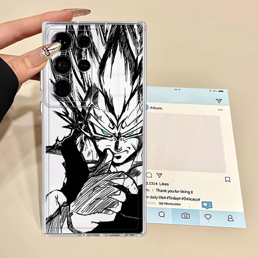 Hot Anime Dragonballs New Case for Samsung Galaxy S22 FE S26 S21 Note 20 Ultra 10 S20 Plus S24 S25 Edge S23 Ultra Phone Cover
