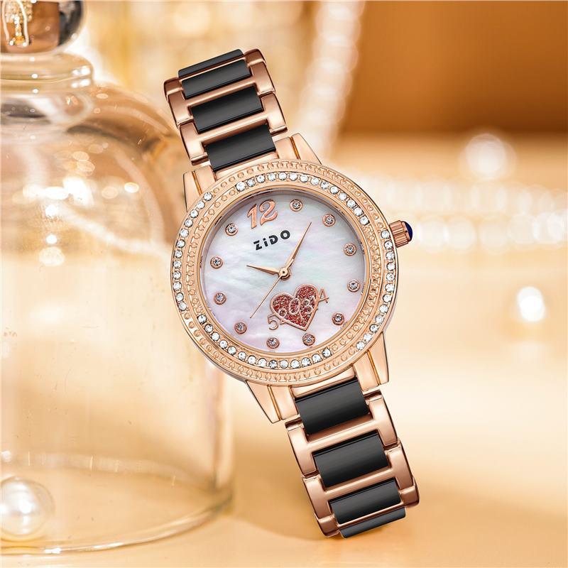 Orologio da Donna in Quarzo Ceramico Sintetico - Design di Nicchia di Alta Gamma