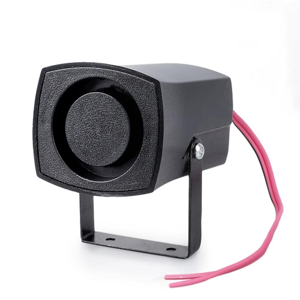 12-24V Car Police Fire Alarm Horn 105db Auto Warning Siren Sound Car Reversing Alarm Truck