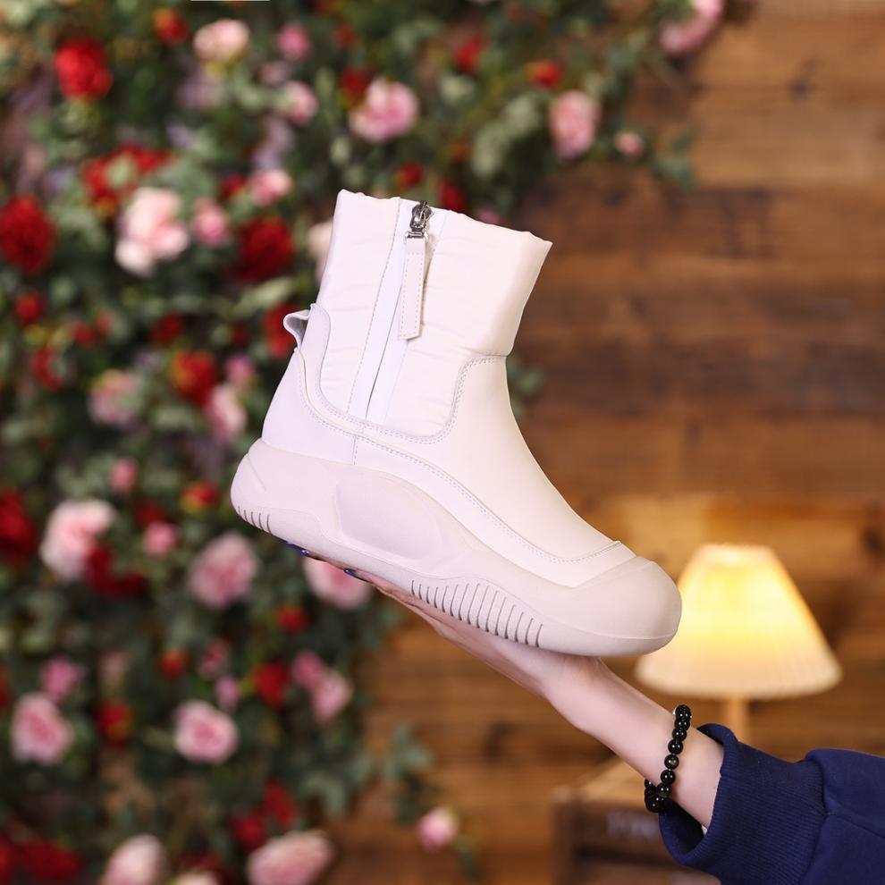 Women's Winter Snow Boots for Autumn and Winter High Quality Short Boots Warm Plus Size Faux Fur Snow Boots for Women