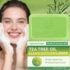 Tea Tree Oil Soap Bar Natural Cleansing Moisturizing Gentle Exfoliating Moisturizing Skin Care For Body Skin Cleaning