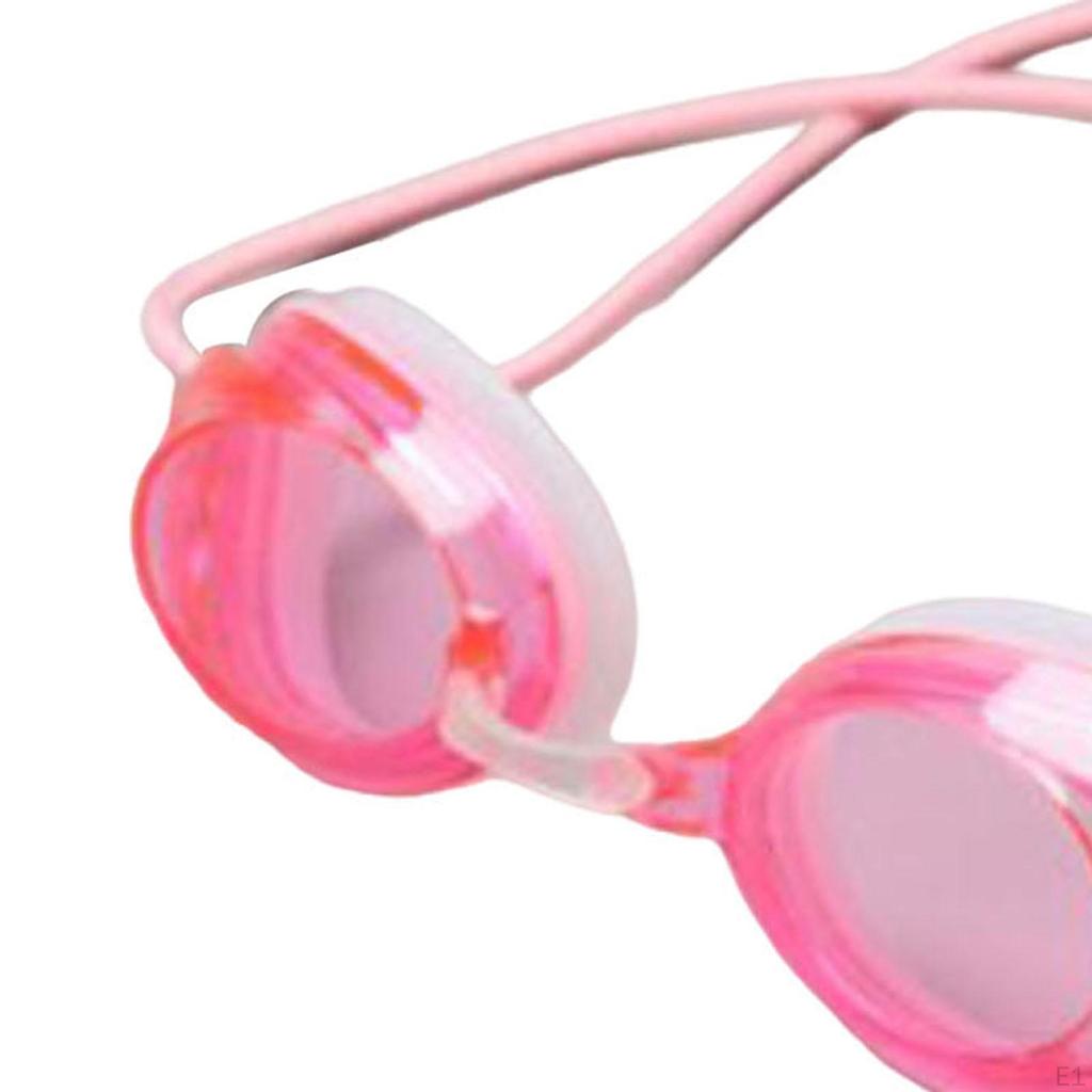 Swim Goggles Anti Fog Comfortable Adjustable Headband Wide View No Leaking Swimming Glasses Eyewear