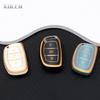 Tpu Car Remote Key Case Cover Shell Fob For Hyundai Tucson Santa Fe Rena Sonata Elantra Creta Ix35 Ix45 I10 I30 I40 Accessories